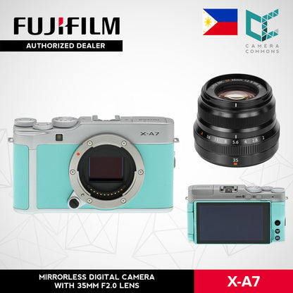 FUJIFILM X-A7 Mirrorless Digital Camera XA7