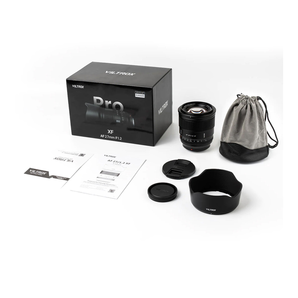 CLEARANCE Viltrox AF 27mm F1.2 Pro XF Ultra Large Aperture APS-C Prime Lens for FUJI Xmount Camera