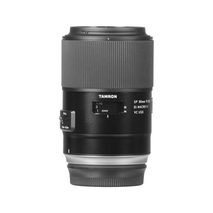 Tamron F017 SP 90mm f/2.8 Di Macro 1:1 VC USD Prime Lens for Canon EF EF-Mount