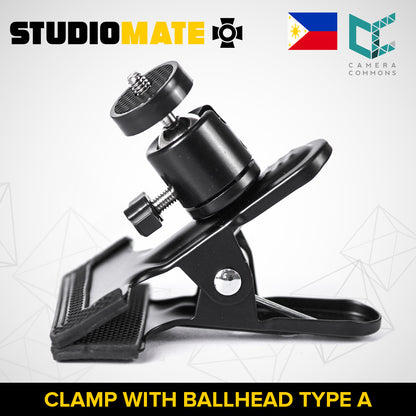 CLEARANCE STUDIOMATE Studio Clip Clamp with Ballhead - Type A SM44