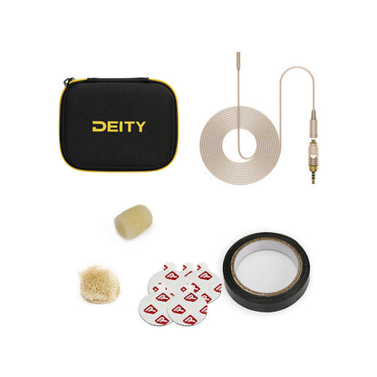 Deity Microphones W.Lav Pro 4mm IP57 Waterproof Lavalier with 3.5mm DA35 Microdot Adapter