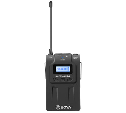 CLEARANCE BOYA BY-WM8 Pro-K2 UHF Dual-Channel Wireless Lavalier (576.4-599.9 MHz, 568.6-592 MHz)