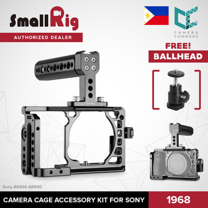 SmallRig Camera Cage Accessory Kit for Sony A6500 A6300 1968