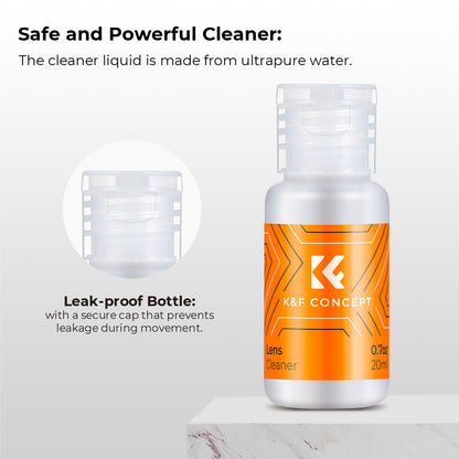 K&F Concept 1617 24mm Full Frame Sensor Cleaning Swab Kit for Camera Lenses
