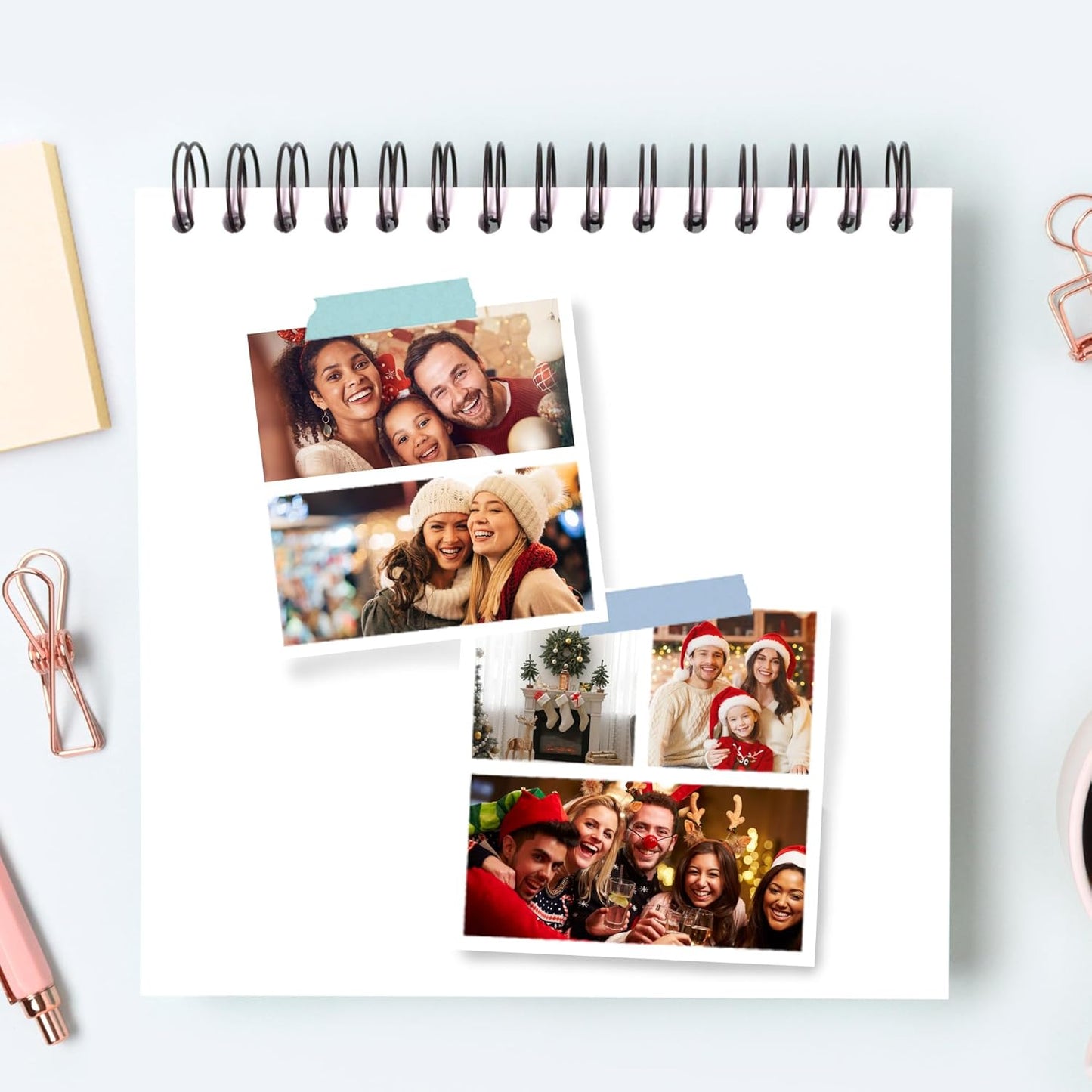 Kodak Mini 3 Retro Square 3"x3" Bluetooth Photo Printer Set 4PASS Borderless Print P300R