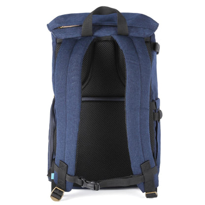 K&F Concept KF13.066 Adventurer Blue Medium Fashion DSLR Camera Backpack Bag for Travel Photography