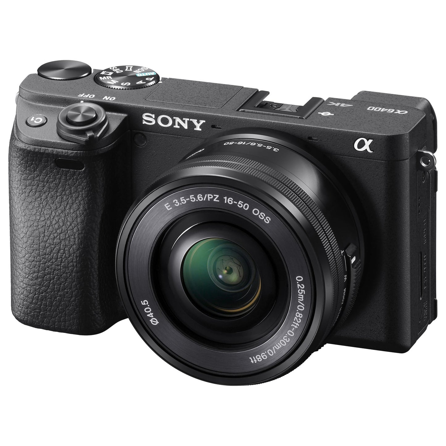 Sony Alpha a6400 Mirrorless Digital Camera with 16-50mm Lens ILCE-6400L B Kit