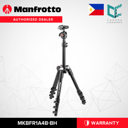 Manfrotto MKBFR1A4B-BH BeFree One Aluminum Tripod Black
