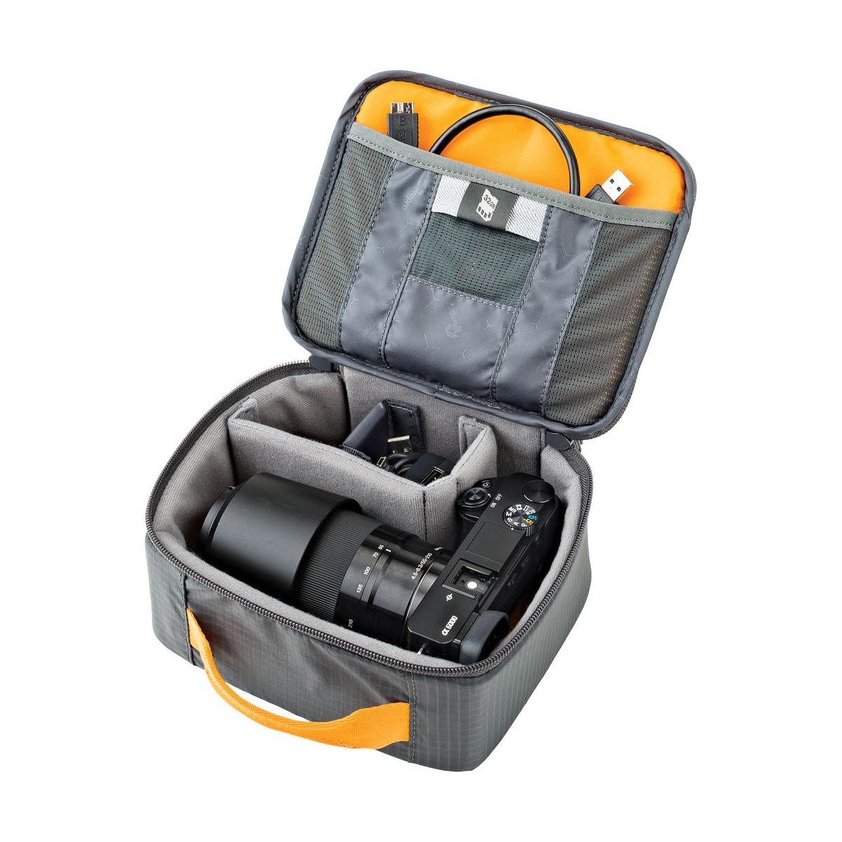 Lowepro GearUp Camera Box Medium Gray for Camera Gears Grey