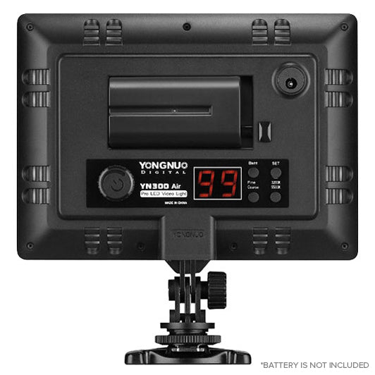 CLEARANCE Yongnuo YN300 AIR Bi-Color On-Camera LED Light Photography Videography Studio Equipment