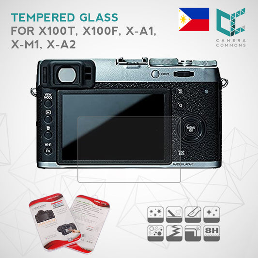 Lynca Tempered Protective Glass Screen Protector for X100T X100F X-A1 X-M1 X-A2 Fujifilm