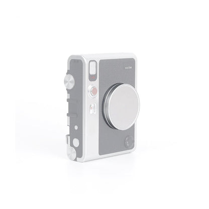 Lens Cap Protective Cover Silver for Fujifilm Instax Mini Evo Hybrid Camera Instant Accessories