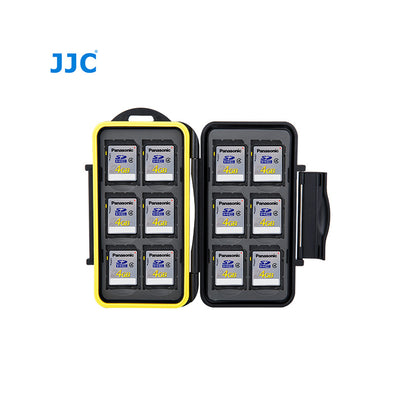 JJC Memory Card Case fits for 12 SD Cards (MC-SD12)