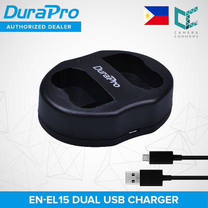 CLEARANCE DURAPRO CHARGER USB Dual EN-EL15