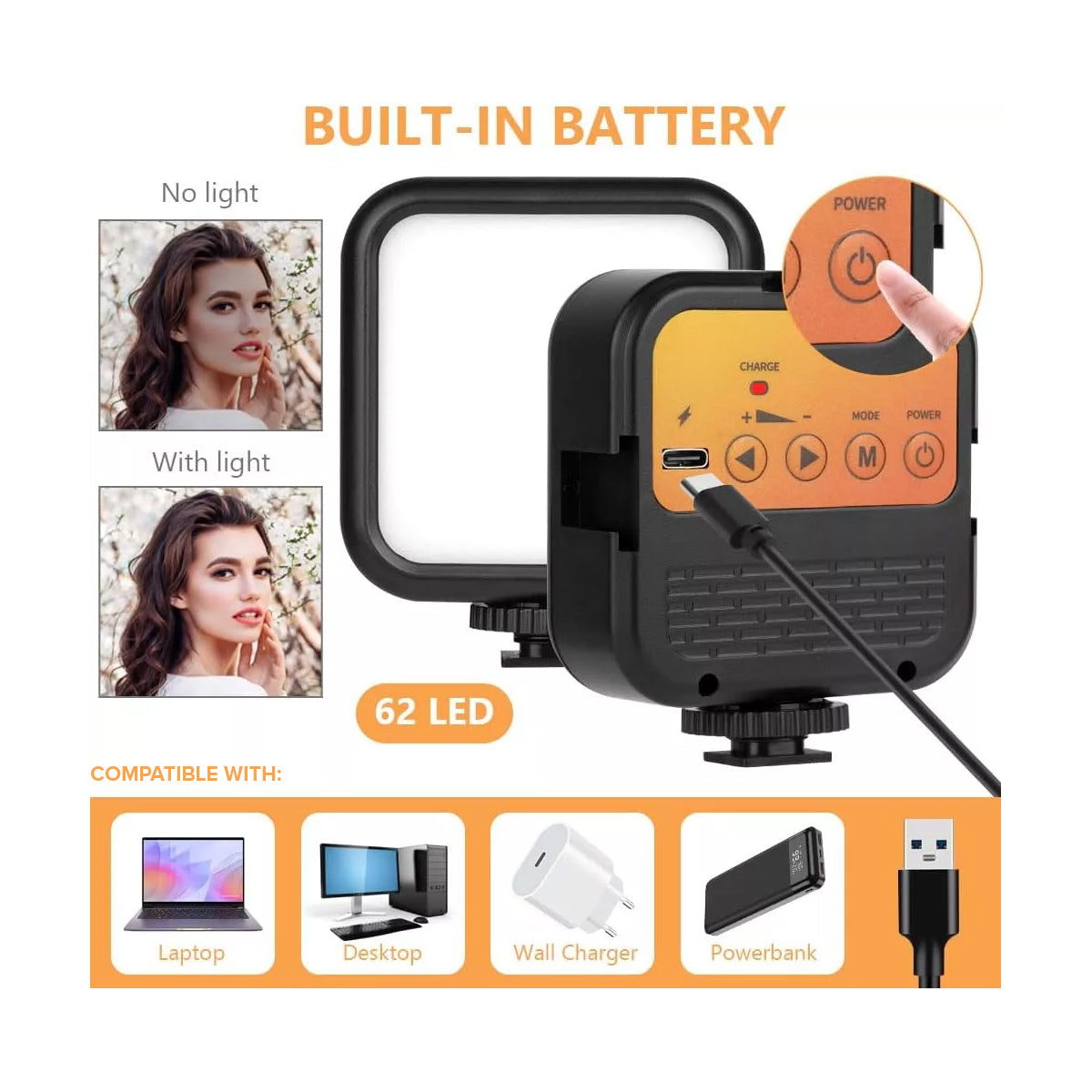 CLEARANCE Studiomate Dental Photography Bracket Light Vlog Kit