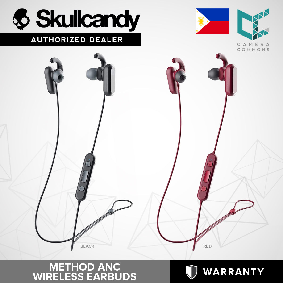 SkullCandy Method ANC Wireless Earbuds In-Ear Bluetooth Audio Sound