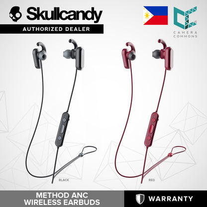 SkullCandy Method ANC Wireless Earbuds In-Ear Bluetooth Audio Sound