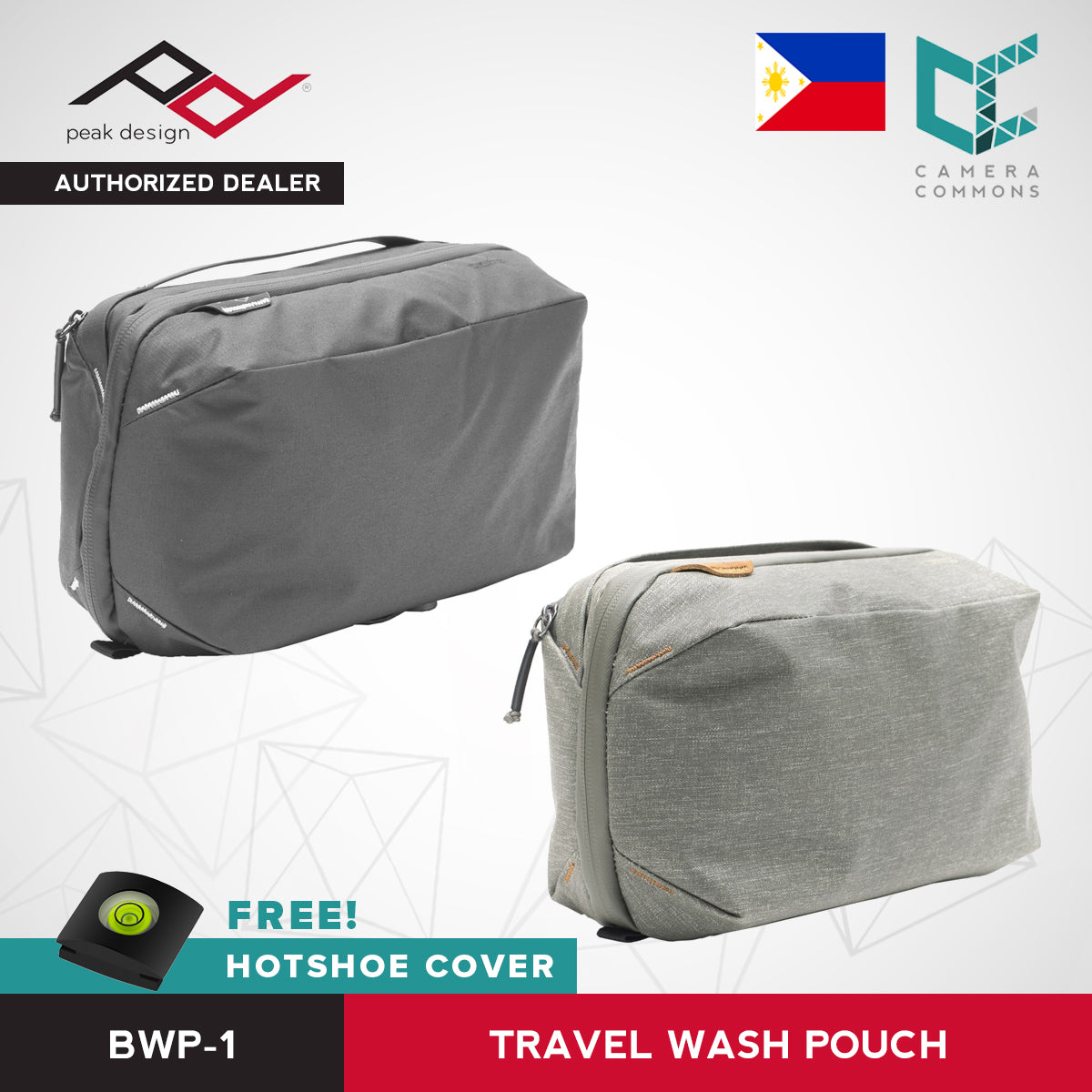 Peak Design Travel Wash Pouch Black Sage