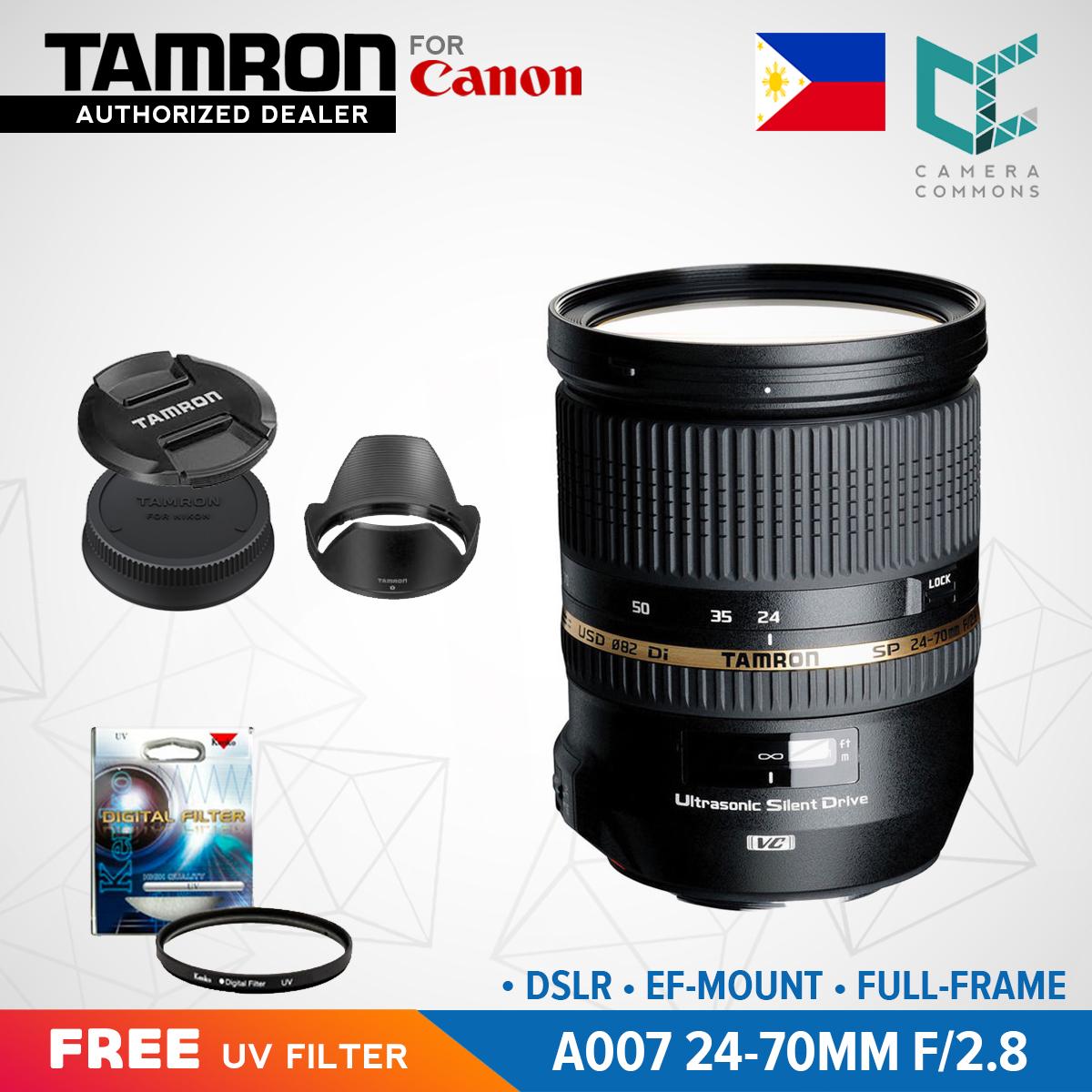 Tamron A007 SP 24-70mm f/2.8 DI VC USD Lens for Canon DSLR EF Mount Full Frame