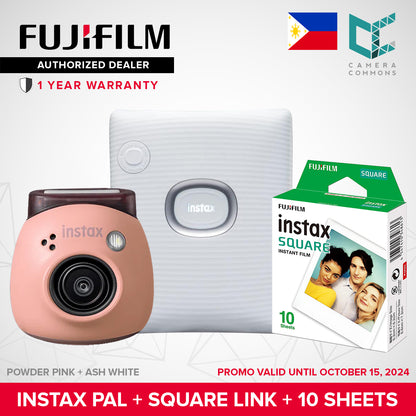 FUJIFILM Instax Pal Digital Camera Only with Detachable Ring Wide Angle Small Tiny Size Bluetooth to App