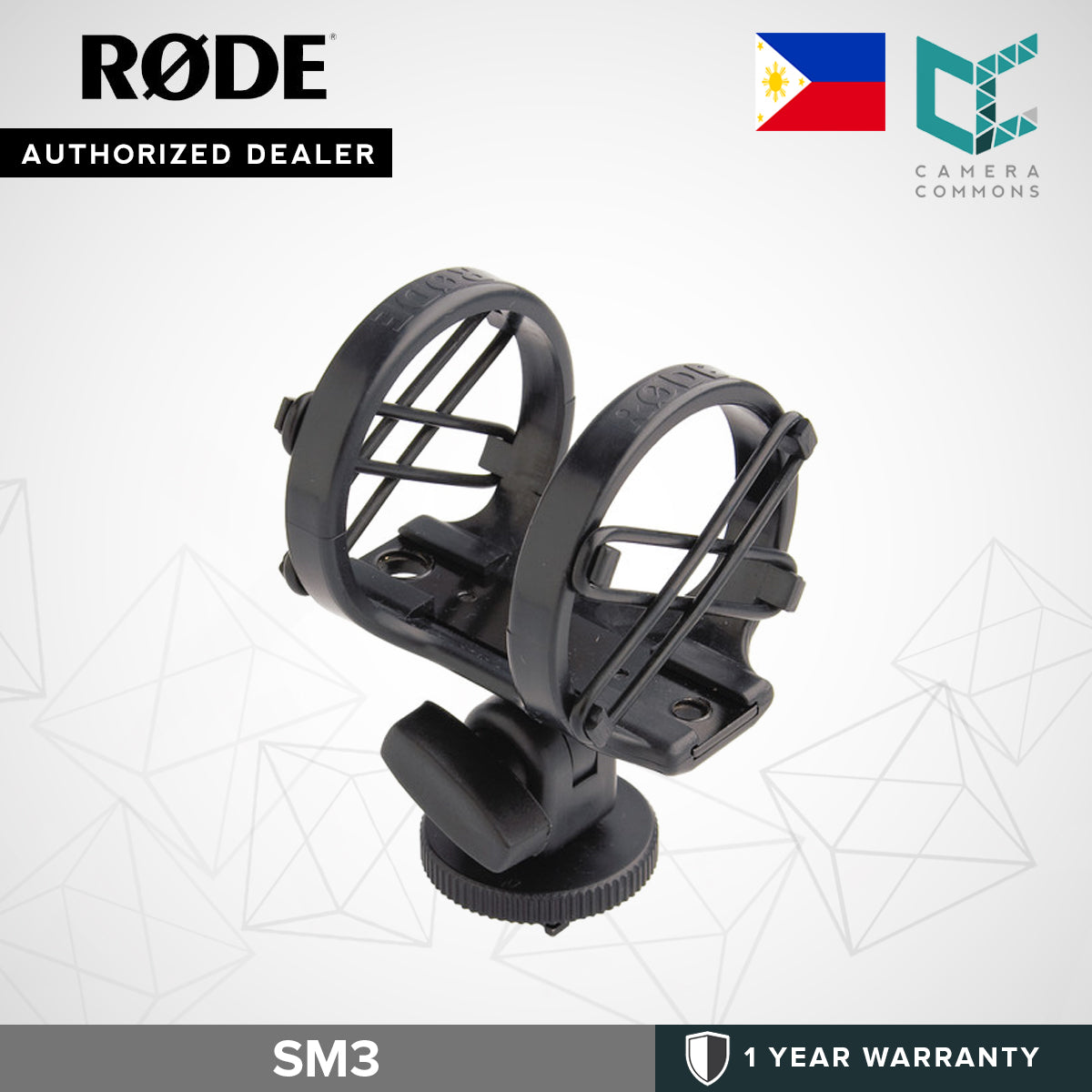 Rode SM3 On-Camera Shock Mount for Shotgun Microphones