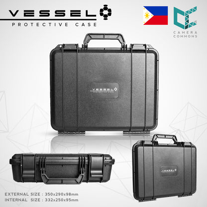 VESSEL VS3527 Portable Hard Case for Photography Equipment Tactical Instruments Tool Box and other devices