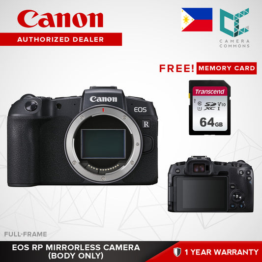 Canon EOS RP Mirrorless Camera Body Full Frame with RF 24-105mm f/4-7.1 Lens