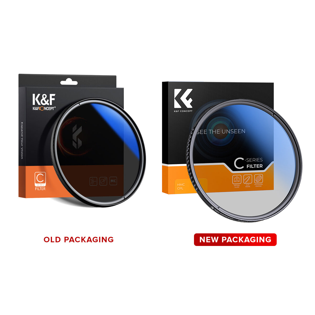 CLEARANCE KF FILTER CPL FILTER, SLIM BLUE MULTICOATED 46MM