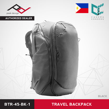 Peak Design Travel Backpack Bag 45L Black Sage