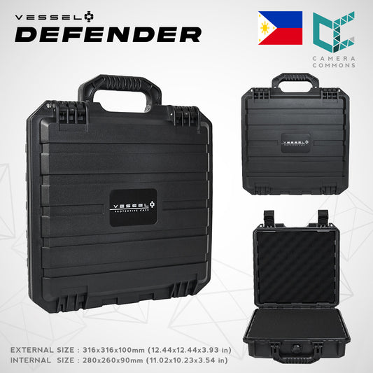 VESSEL DEFENDER VS2826 Portable Hard Case for Photography Equipment and more