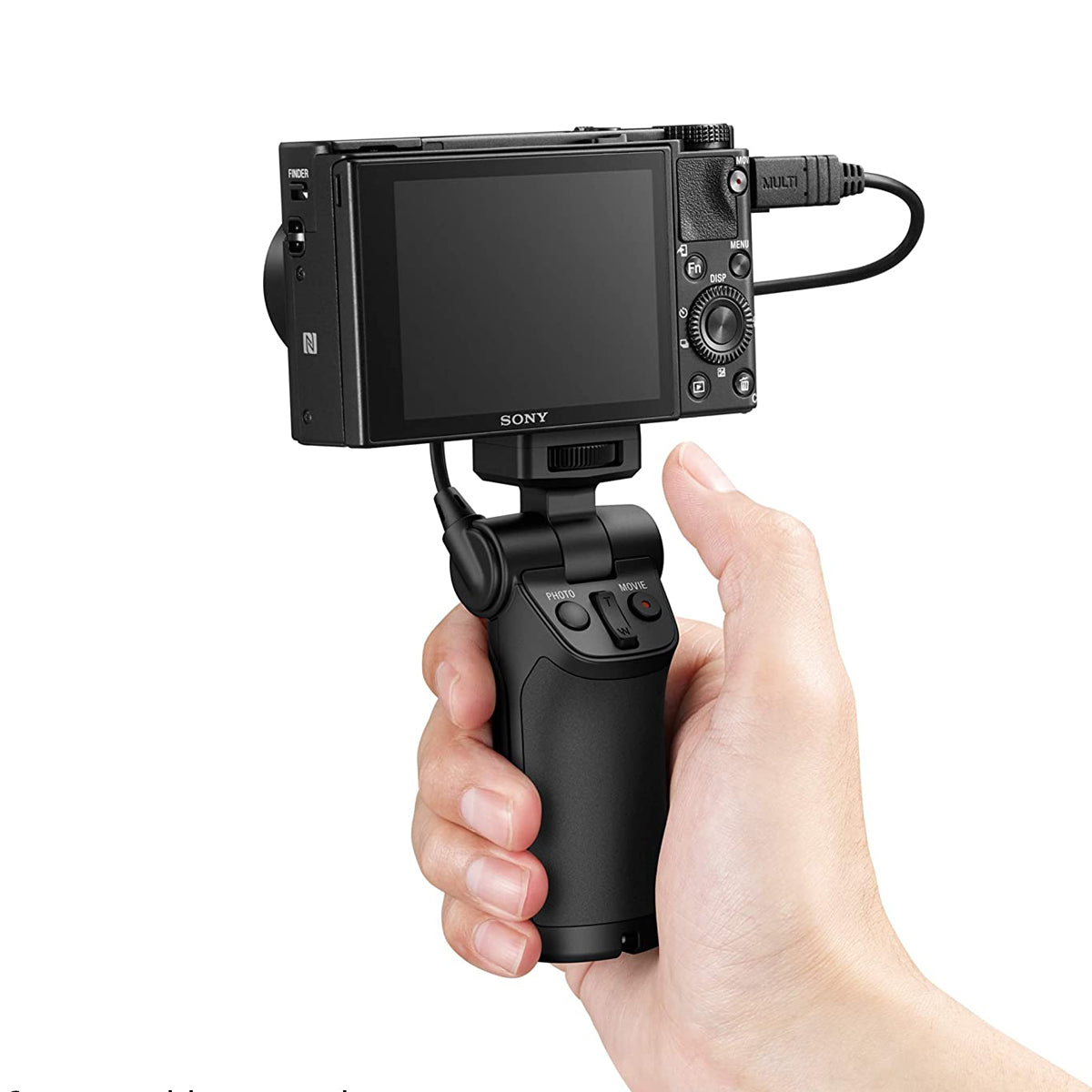 Sony ZV-1 Digital Compact Camera ZV1 With Camera Shooting Grip VCT-SGR1