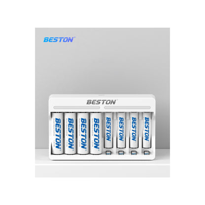 Beston SET C9010 Charger + AA AAA Nimh Battery 1200mah 1300mah 3000mah
