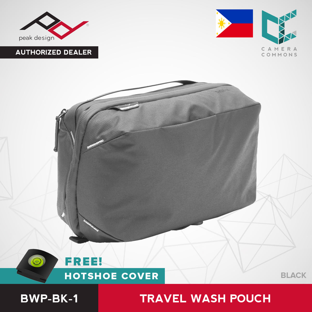 Peak Design Travel Wash Pouch Black Sage