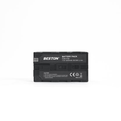 Beston SET NP-F750 LCD Charger + 2 PC Battery 7.4V 5200mAh Sony F750