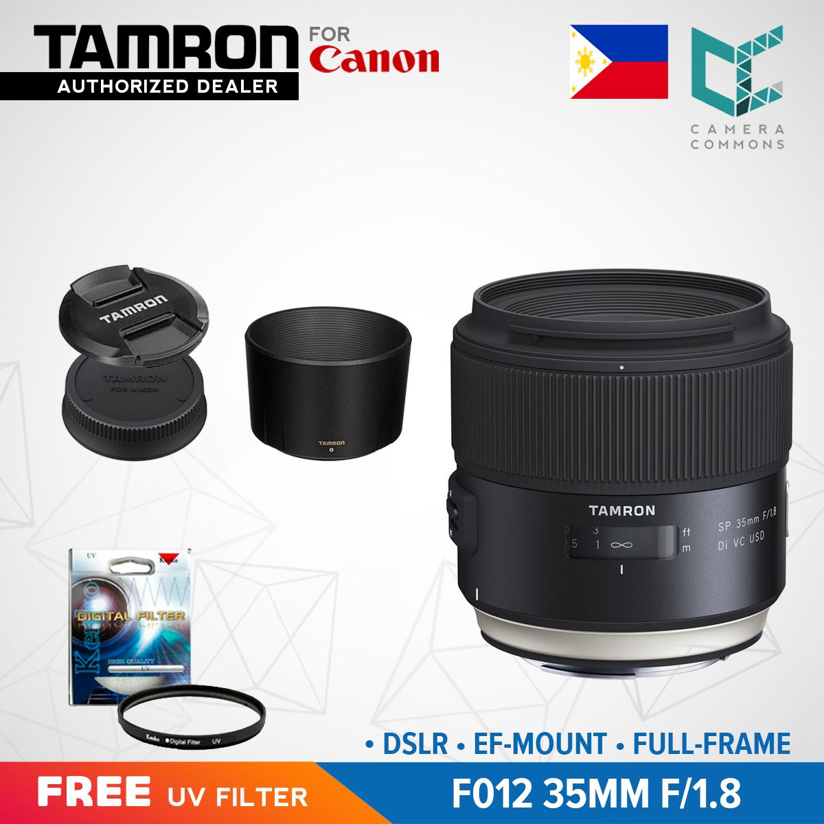 Tamron F012 SP 35mm f/1.8 Di VC USD Prime Lens for Canon EF EF-Mount