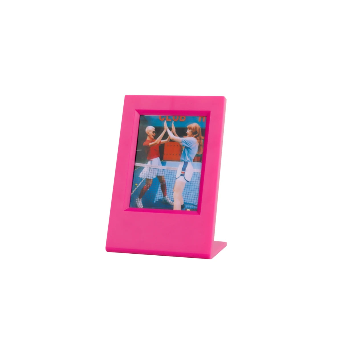 2pcs Instax Instant Mini Picture Frame Photo Stand Rose Red + Sky Blue Accessories Set