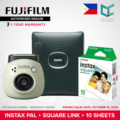 FUJIFILM Instax Pal Digital Camera Only with Detachable Ring Wide Angle Small Tiny Size Bluetooth to App