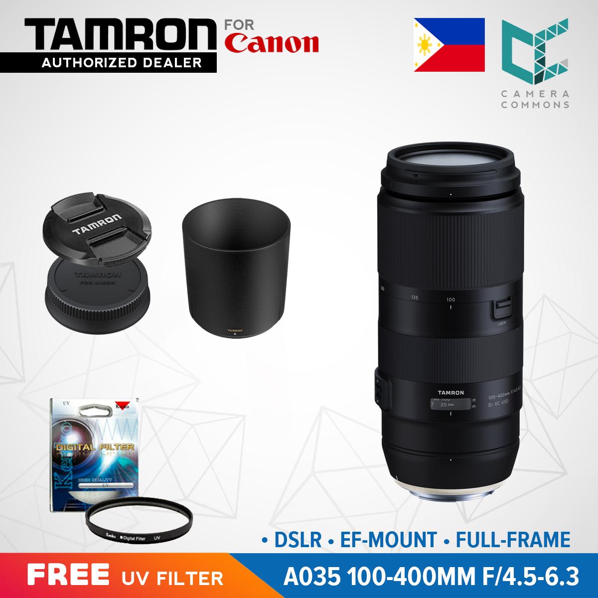 Tamron A035 100-400mm f/4.5-6.3 Di VC USD Lens for Canon DSLR EF Mount Full Frame