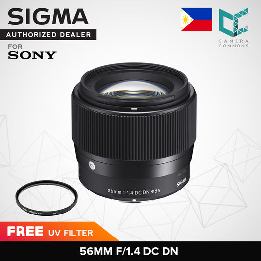 Sigma 56mm f/1.4 DC DN Contemporary Lens for Sony E