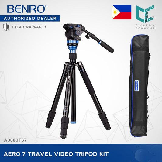 Benro Aero 7 Travel Video Tripod Kit with S7 Video Head