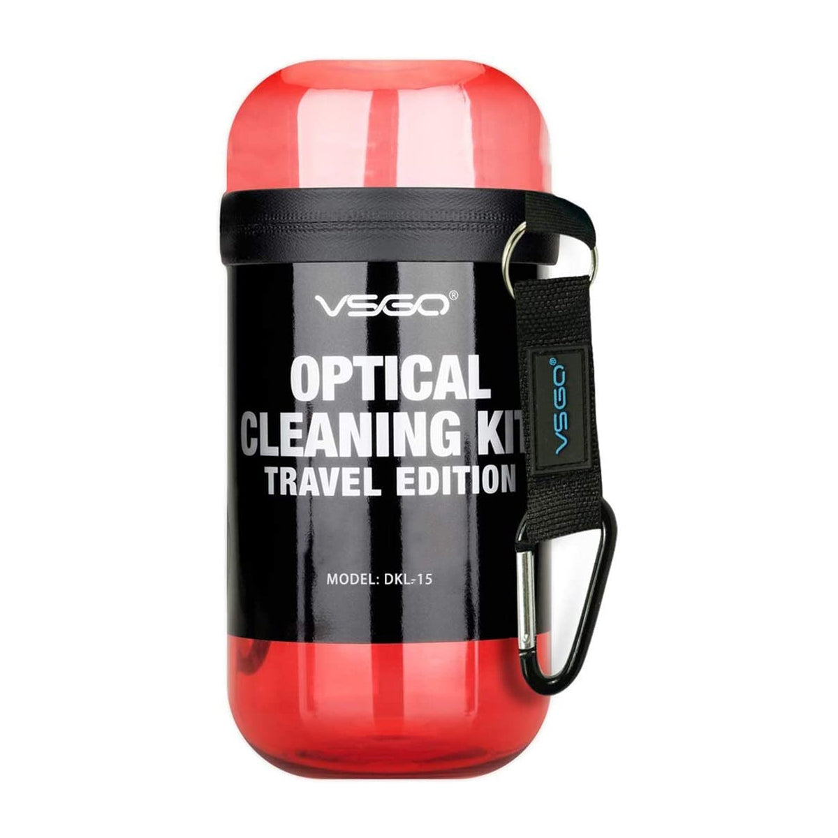 VSGO DKL-15R Travel Kit for Cleaning Lenses Air Blower Red