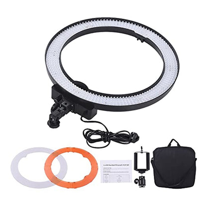 RL600 Ring Light 5500K 600pcs LED Photographic Lighting Dimmable for Photo Video Studio Phone Photography Lamp
