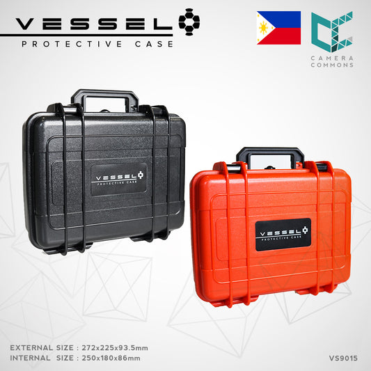 VESSEL VS9015 Portable Hard Case for Photography, Equipment, Instruments and other devices