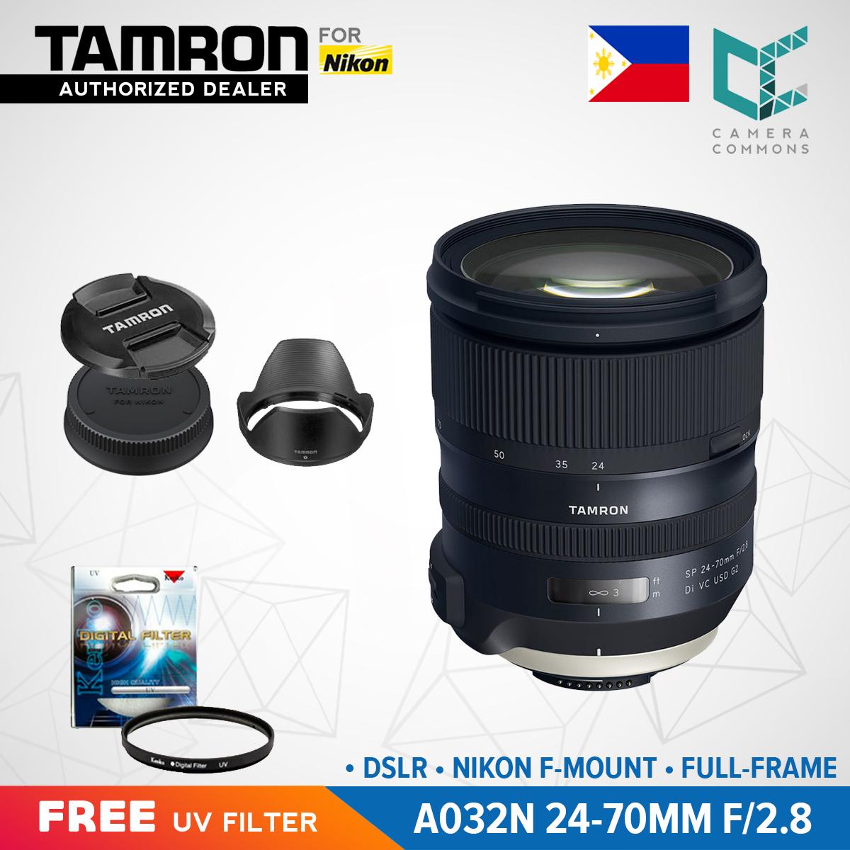 Tamron A032N SP 24-70mm f/2.8 Di VC USD G2 Lens for Nikon DSLR Nikon F Mount Full Frame
