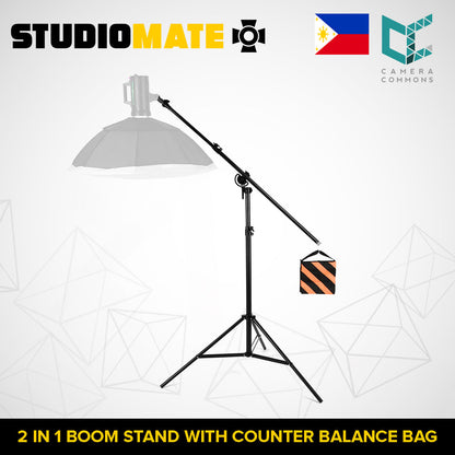 Studiomate SM25 Background Stand 2 in 1 with Sandbag