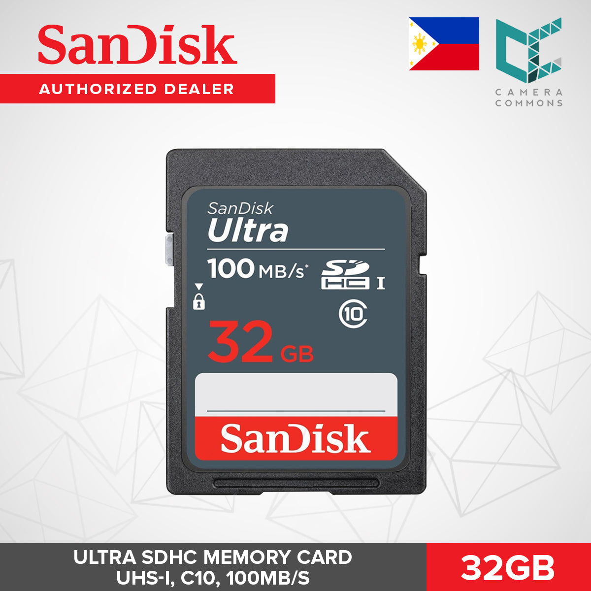 SanDisk Ultra SDHC SDXC SD Memory Card UHS-1 C10 100MB/s 16GB 32GB 64GB