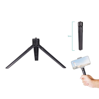 Universal Mini Table Top Tripod for Smartphones GoPro Action Cameras (Not Adjustable)