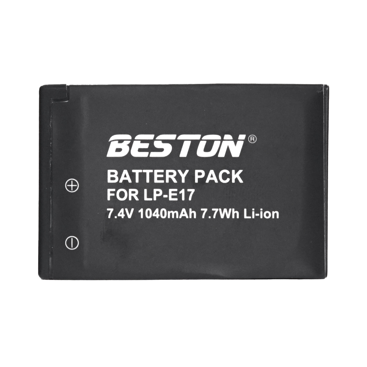 Beston 2PCS LP-E17 7.4V 1040mAh 7.7Wh Li-ion Camera Battery for Canon LPE17