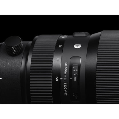 Sigma 50-100mm f/1.8 DC HSM Art Lens for Canon EF