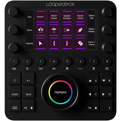 Loupedeck Creative Creator Tool CT The Custom Editing Console for Photo Video Music Design